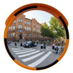 Oglinda Rutiera Ø 80 cm pentru Intersectii, Parcari – DNC | Vizibilitate Maxima